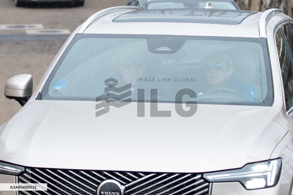 King Juan Carlos Goes Sailing With Infanta Elena - Sanxenxo