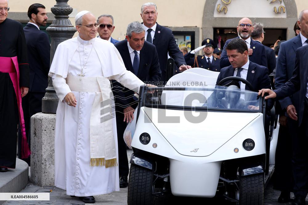 Pope Leo XIV Leads Sunday Mass In Castel Gandolfo