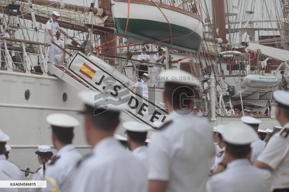 Princess Leonor Ends Her Training Cruise - Marin