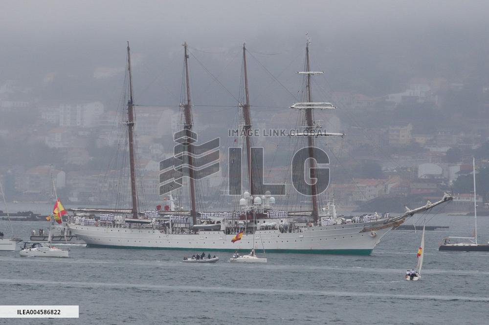 Princess Leonor Ends Her Training Cruise - Marin