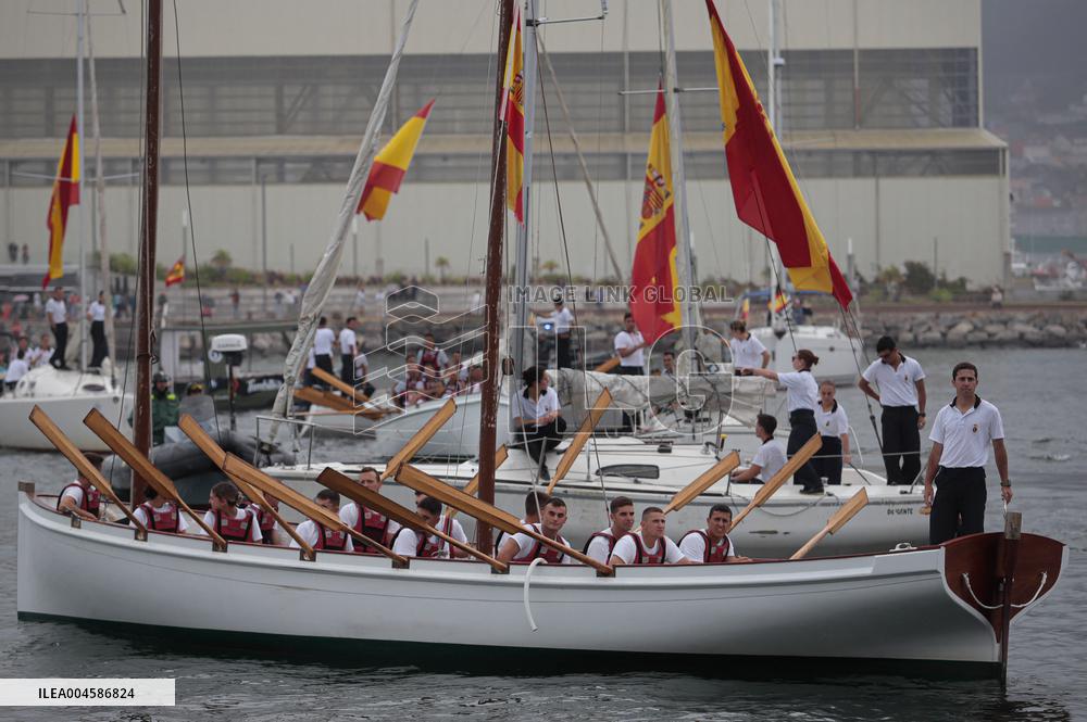 Princess Leonor Ends Her Training Cruise - Marin