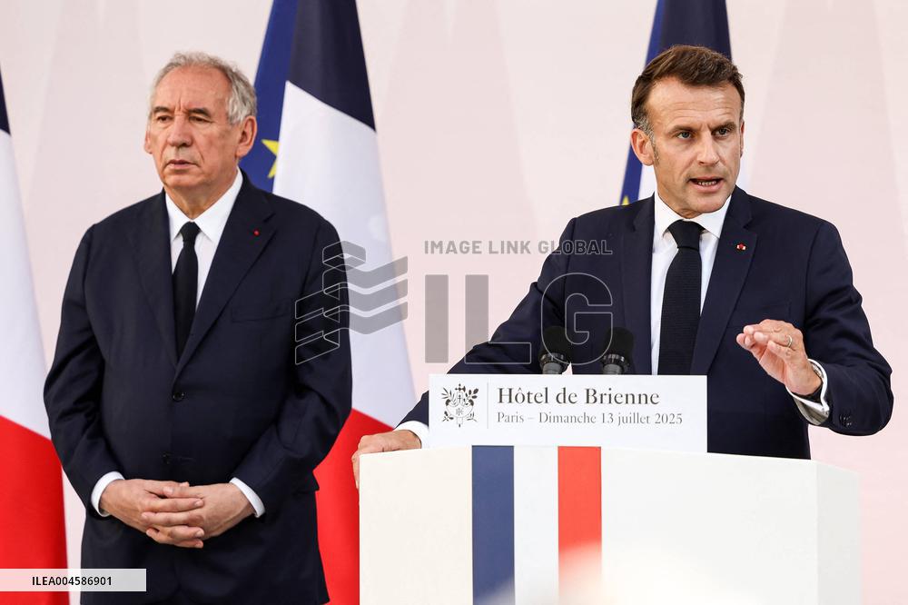 French President Meets the Armed Forces - Paris