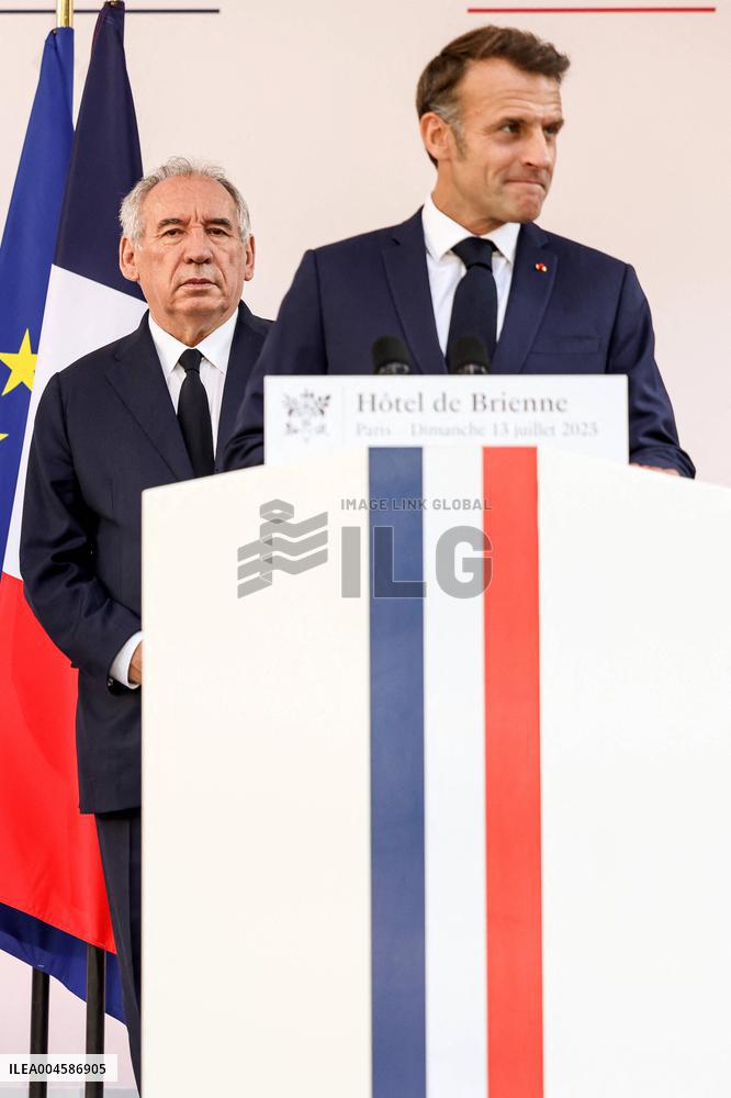 French President Meets the Armed Forces - Paris