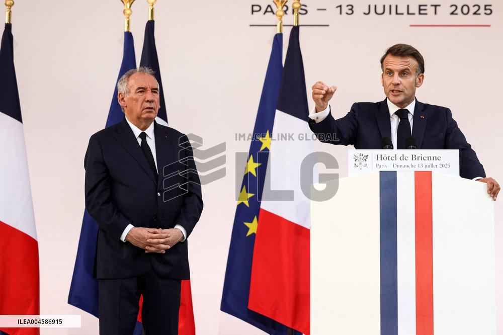 French President Meets the Armed Forces - Paris