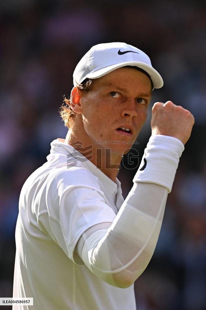 Jannik Sinner Wins His First Wimbledon Trophy - UK