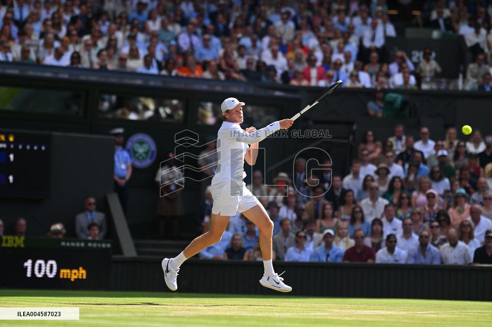 Jannik Sinner Wins His First Wimbledon Trophy - UK