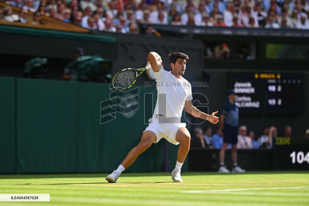 Jannik Sinner Wins His First Wimbledon Trophy - UK