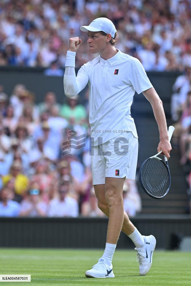 Jannik Sinner Wins His First Wimbledon Trophy - UK