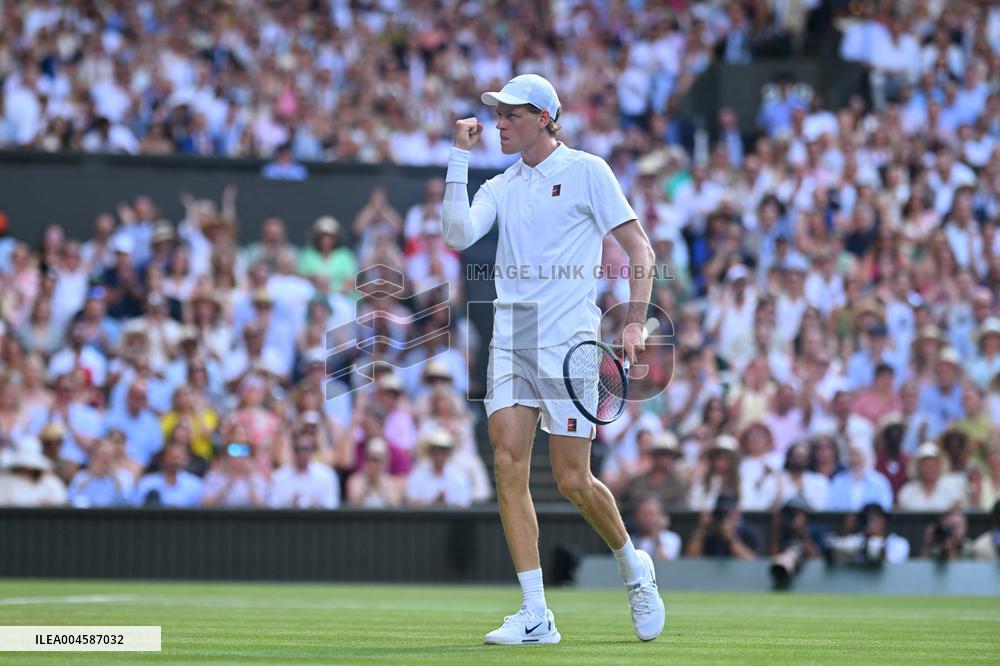 Jannik Sinner Wins His First Wimbledon Trophy - UK