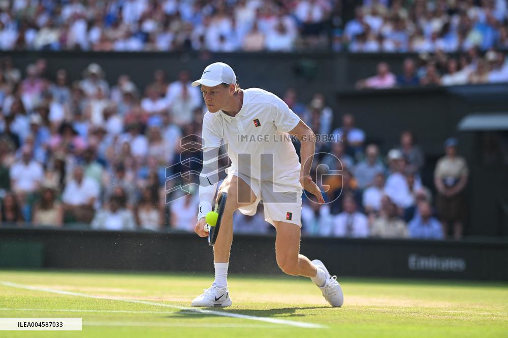 Jannik Sinner Wins His First Wimbledon Trophy - UK