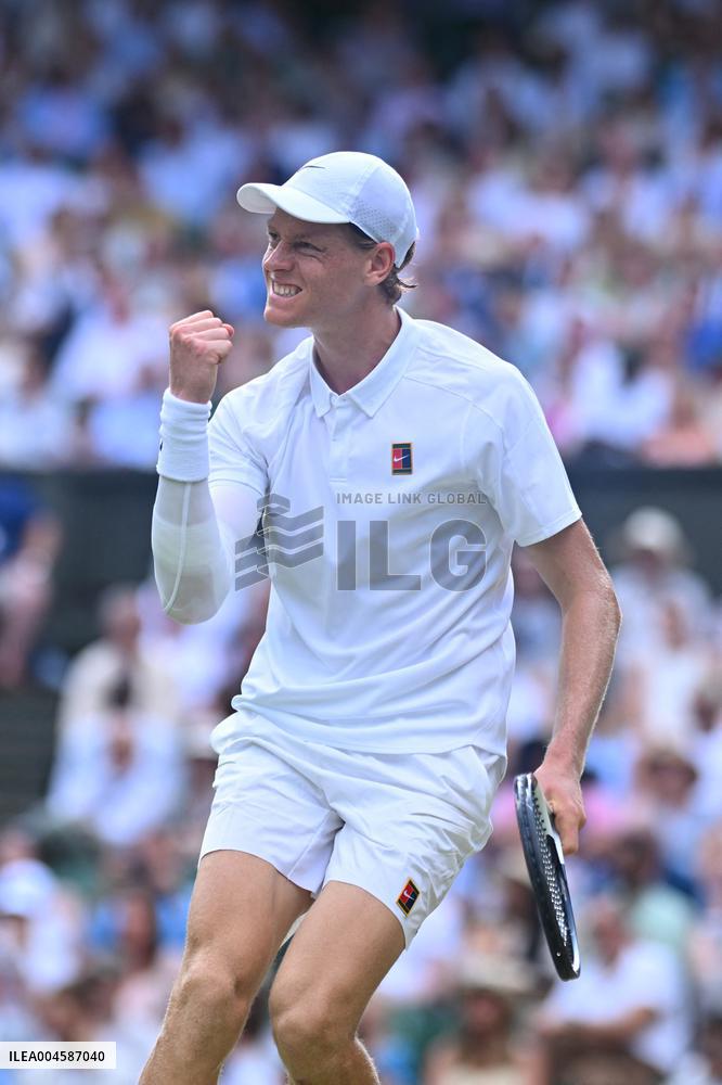 Jannik Sinner Wins His First Wimbledon Trophy - UK
