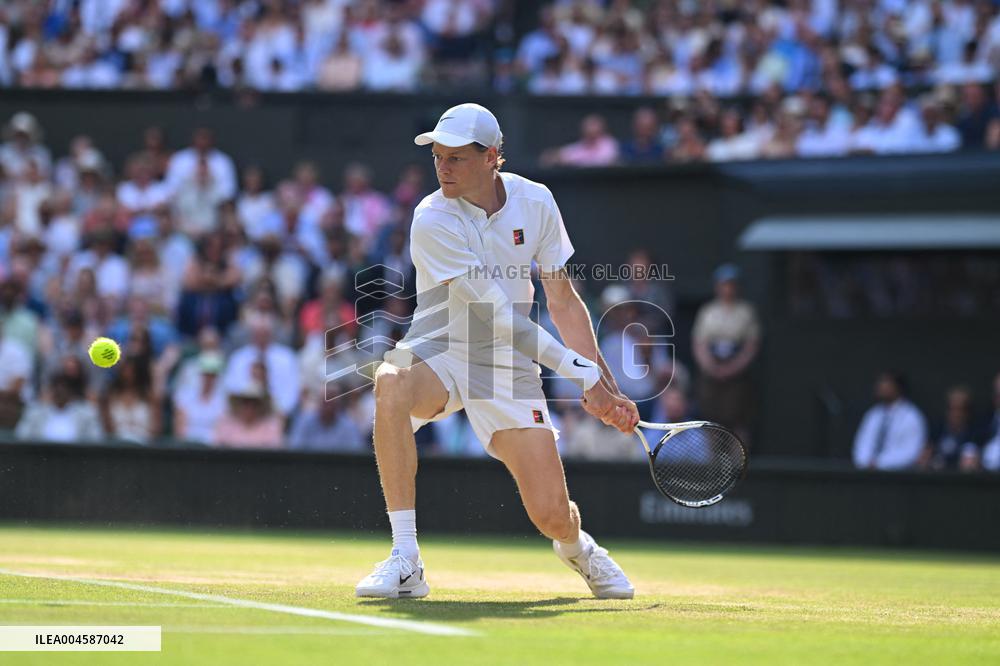 Jannik Sinner Wins His First Wimbledon Trophy - UK