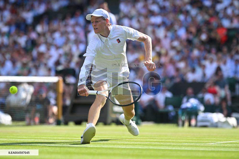 Jannik Sinner Wins His First Wimbledon Trophy - UK