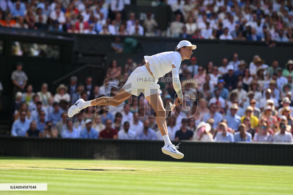 Jannik Sinner Wins His First Wimbledon Trophy - UK