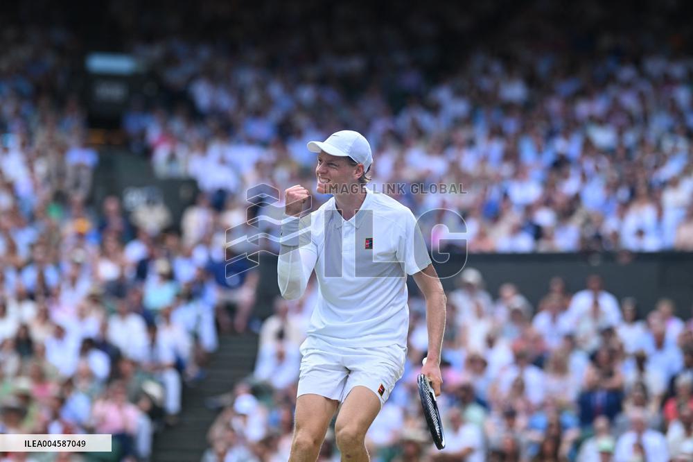 Jannik Sinner Wins His First Wimbledon Trophy - UK