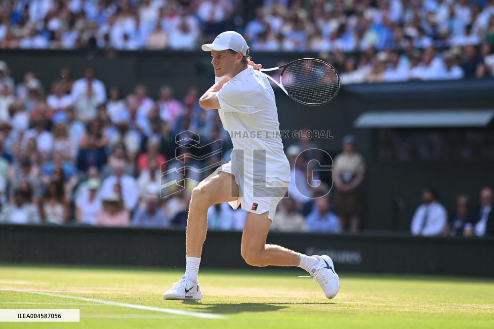 Jannik Sinner Wins His First Wimbledon Trophy - UK