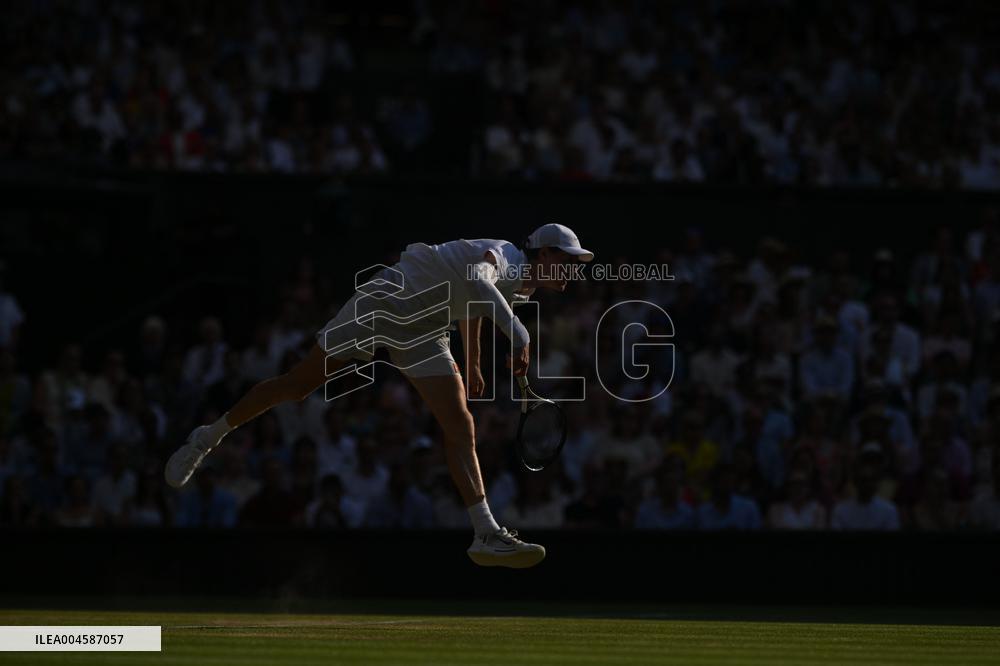 Jannik Sinner Wins His First Wimbledon Trophy - UK