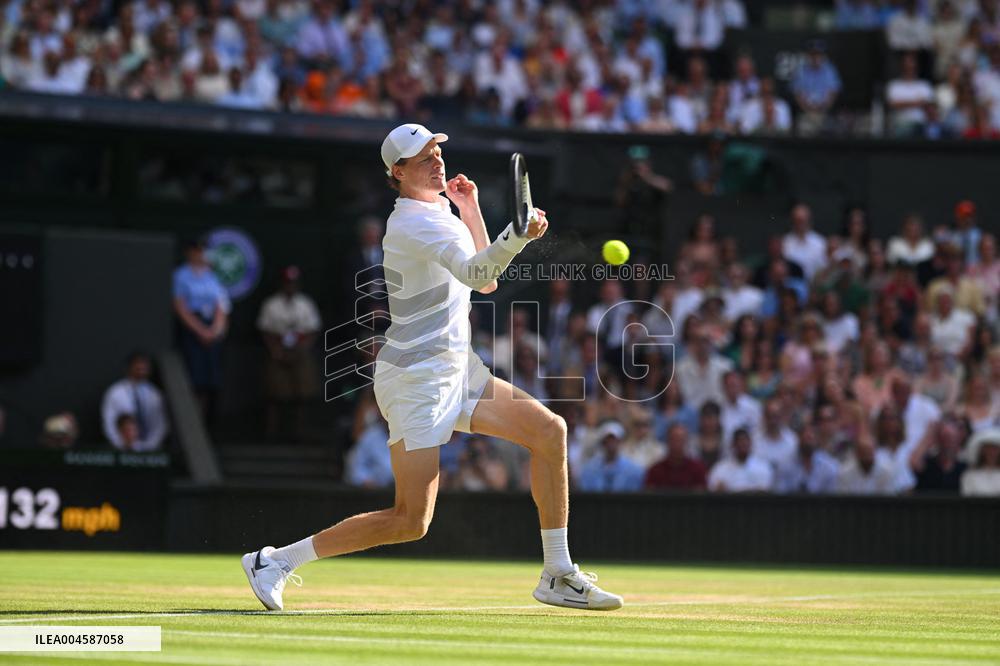 Jannik Sinner Wins His First Wimbledon Trophy - UK