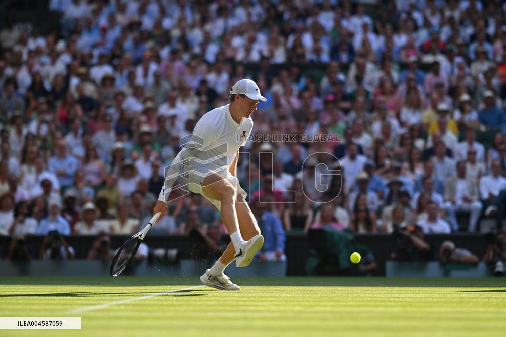 Jannik Sinner Wins His First Wimbledon Trophy - UK