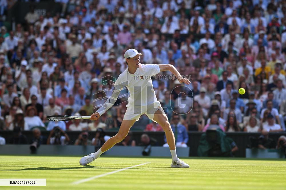 Jannik Sinner Wins His First Wimbledon Trophy - UK