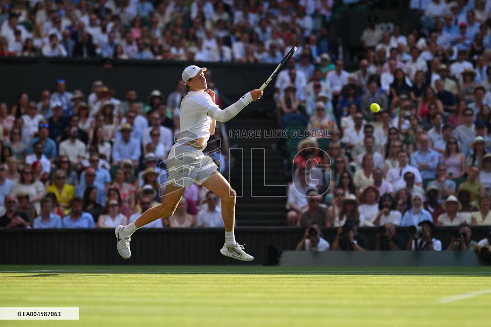 Jannik Sinner Wins His First Wimbledon Trophy - UK