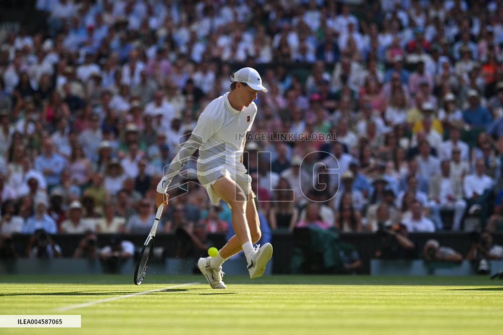 Jannik Sinner Wins His First Wimbledon Trophy - UK