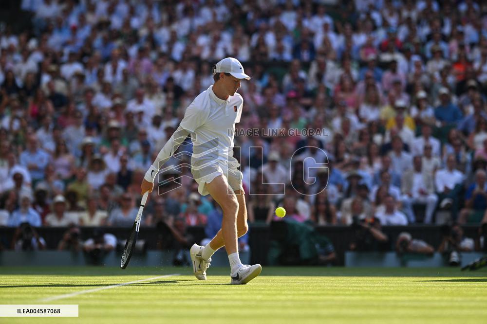 Jannik Sinner Wins His First Wimbledon Trophy - UK