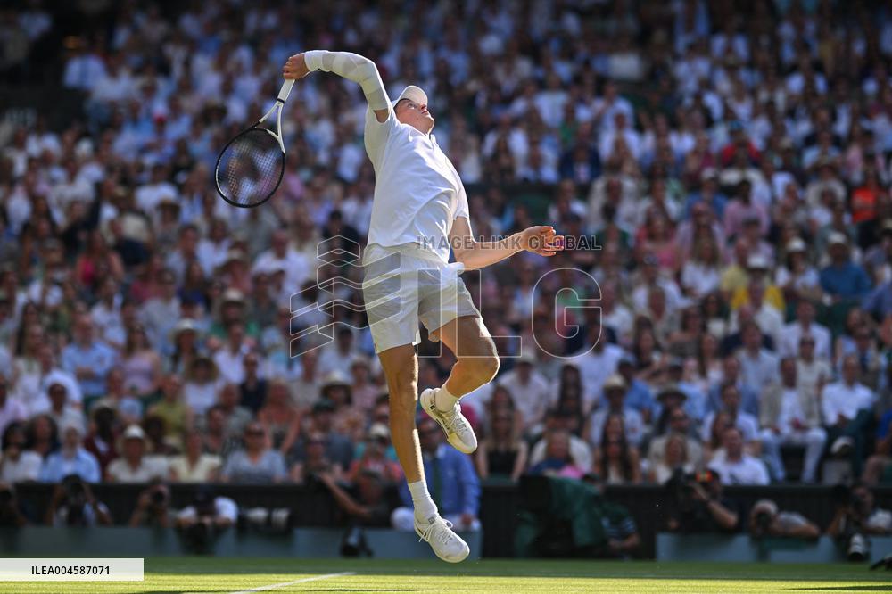 Jannik Sinner Wins His First Wimbledon Trophy - UK