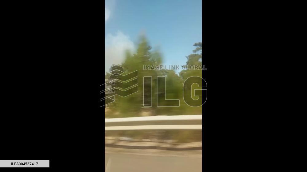 Turkey: Forest Fire Breaks Out in Keşan, Burning 40 Hectares