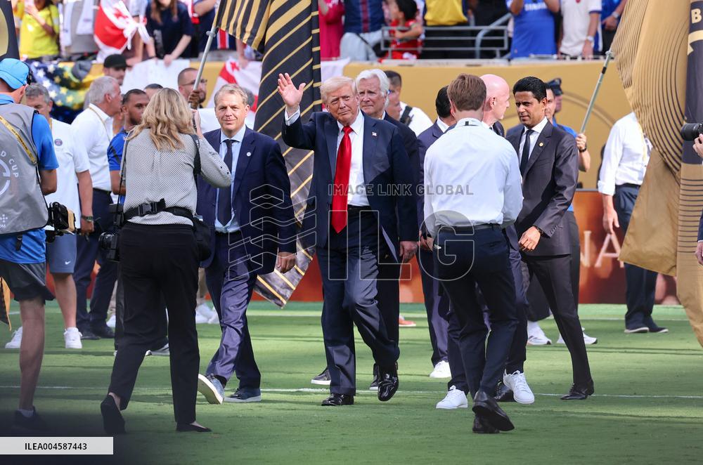 Chelsea Celebrate Club World Cup Win With President Trump