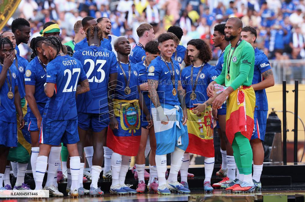 Chelsea Celebrate Club World Cup Win With President Trump