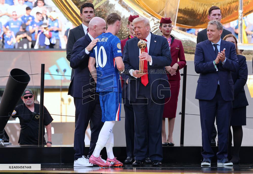 Chelsea Celebrate Club World Cup Win With President Trump