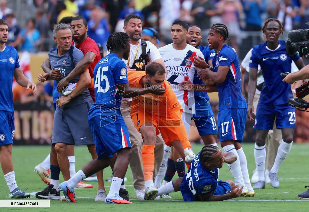 Donnarumma And Luis Enrique Confront Joao Pedro After Club World Cup Final - NJ
