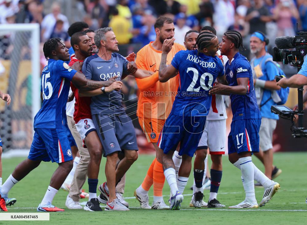 Donnarumma And Luis Enrique Confront Joao Pedro After Club World Cup Final - NJ