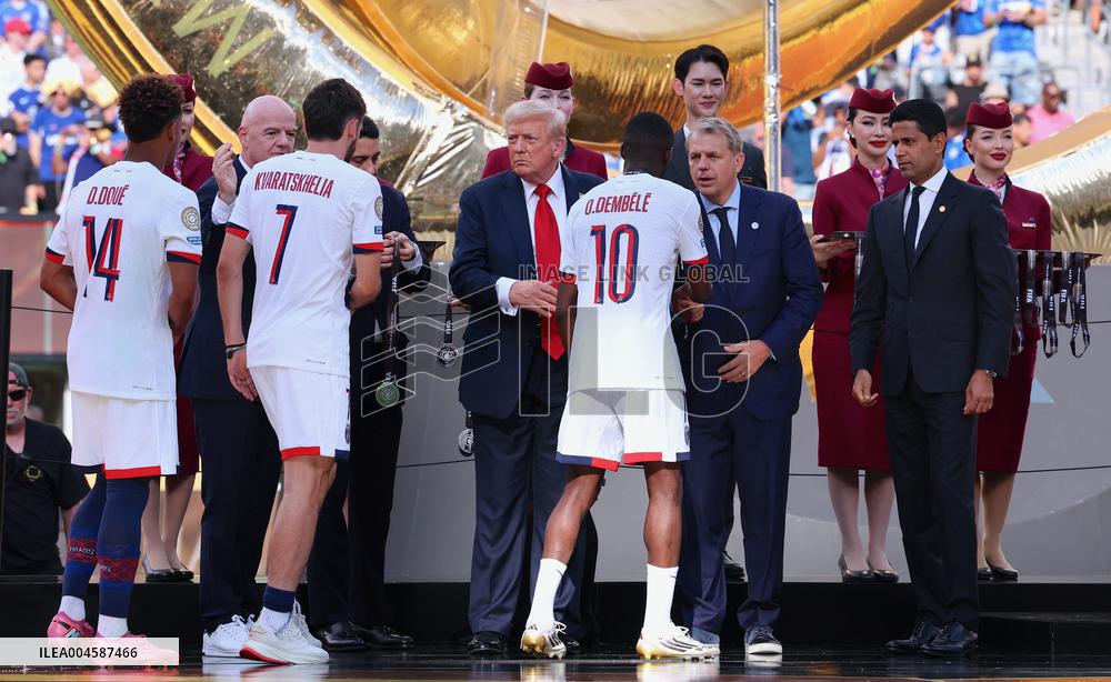 Desire Doue Receives Best Young Player Award from Trump - NJ