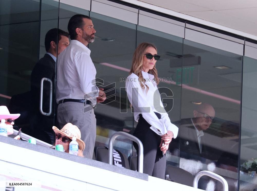 FIFA Club World Cup 2025 - Donald Trump Jr And Bettina Anderson