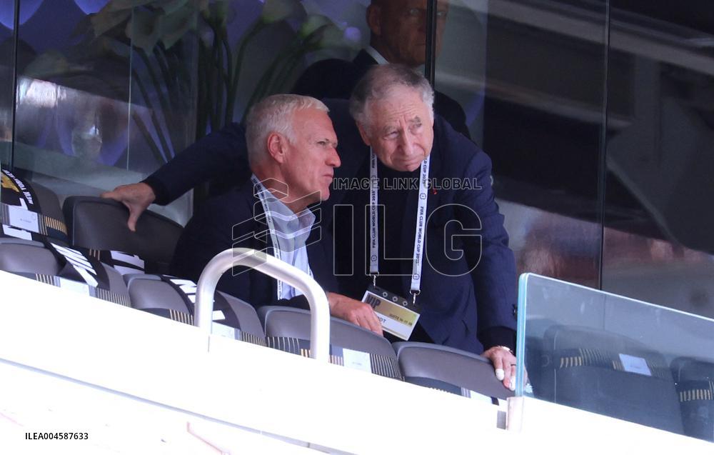 FIFA Club World Cup 2025 - Didier Deschamps with Jean Todt