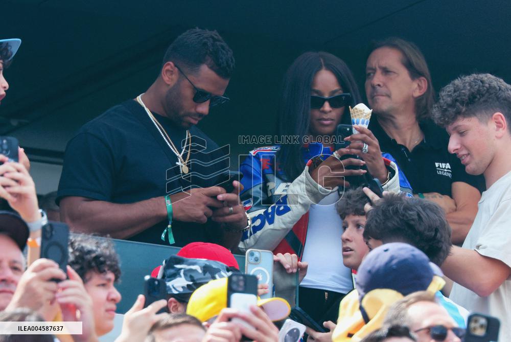 FIFA Club World Cup 2025 - Russell Wilson And Ciara