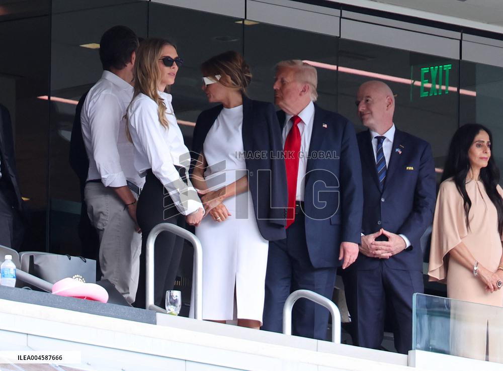 FIFA Club World Cup 2025 - President Trump