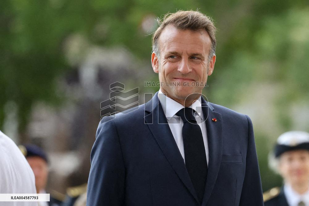 Macron at Bastille Day Parade - Paris