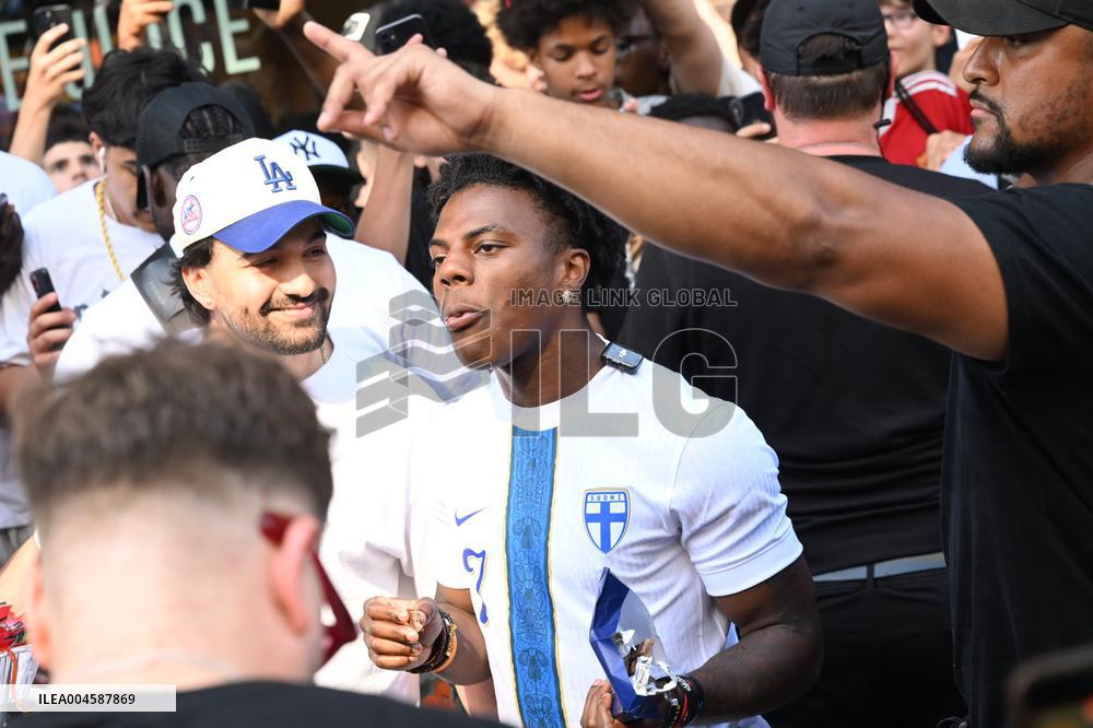 IShowSpeed visits Finland