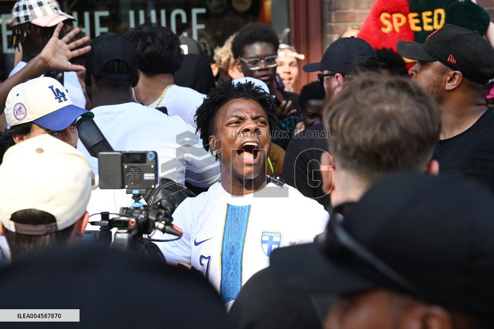 IShowSpeed visits Finland