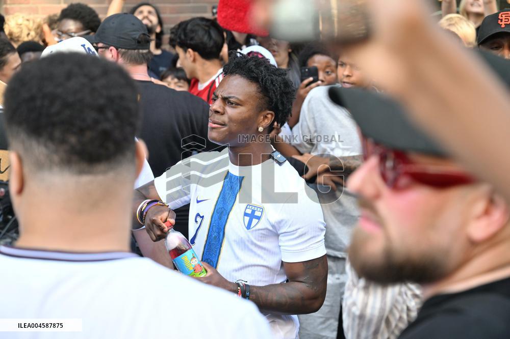 IShowSpeed visits Finland