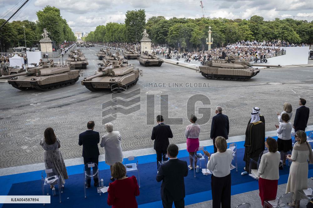 Annual Bastille Day military parade - Paris