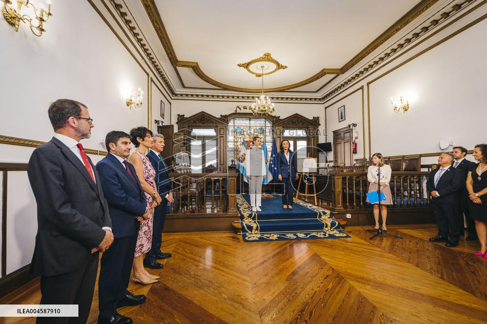 Princess Leonor receives the "Title of Adoptive Daughter of Marin" - Marin