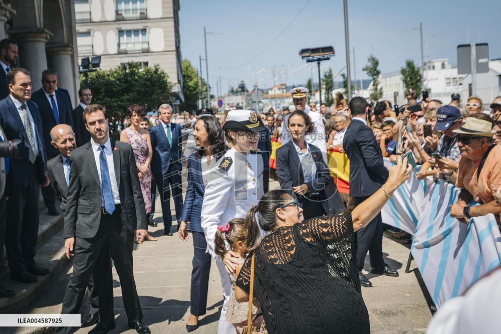 Princess Leonor receives the "Title of Adoptive Daughter of Marin" - Marin