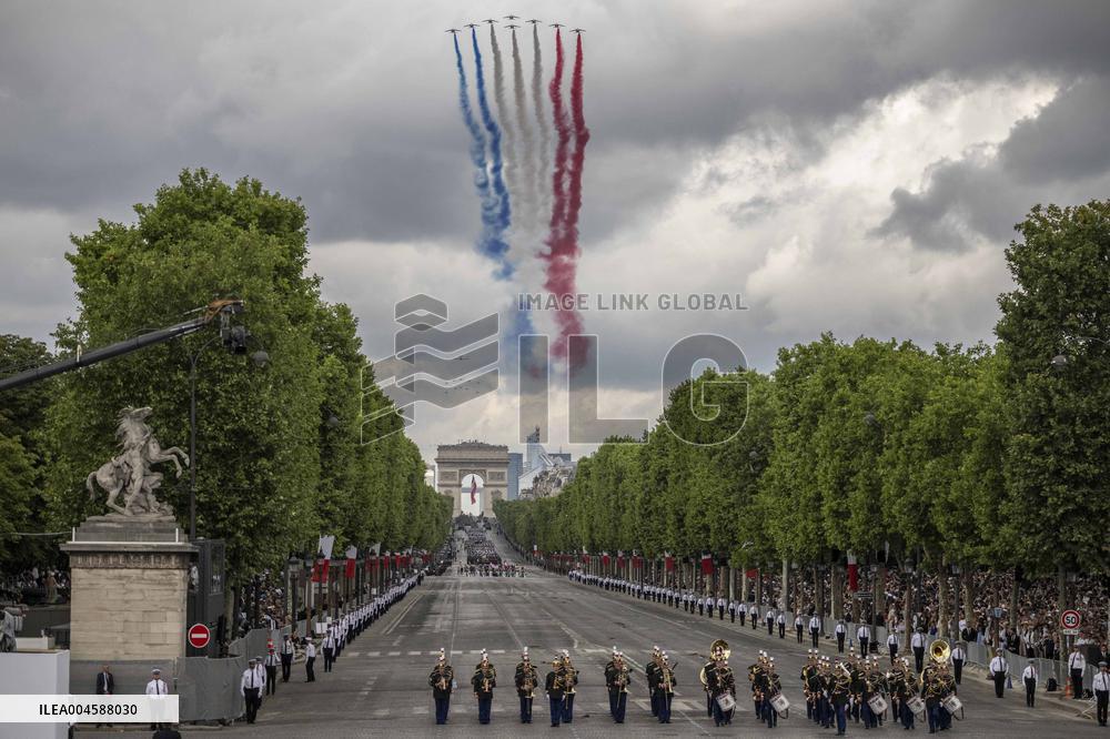Annual Bastille Day military parade - Paris