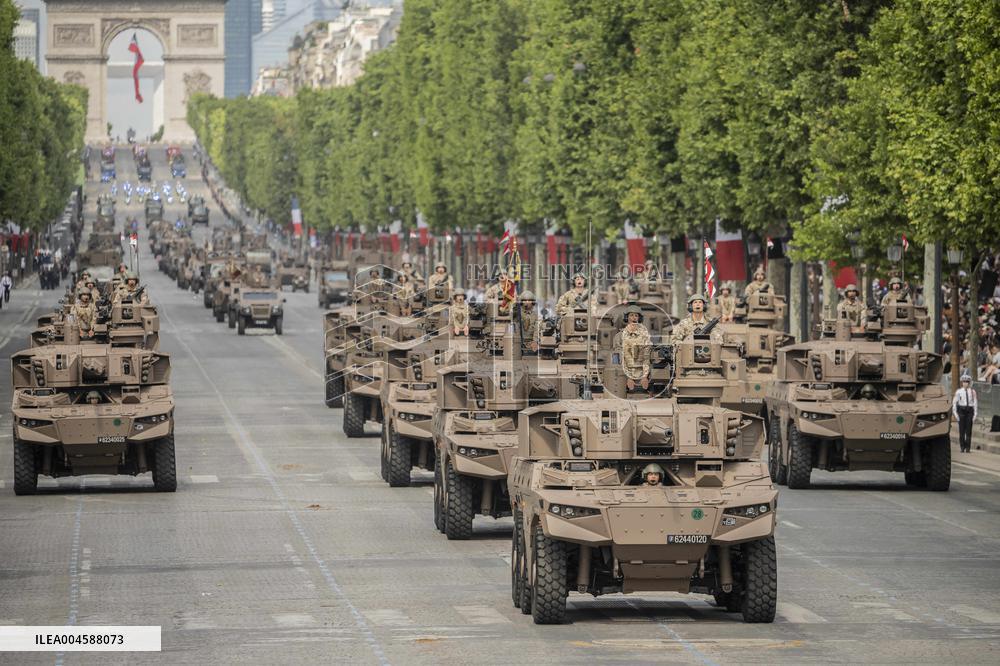Annual Bastille Day military parade - Paris