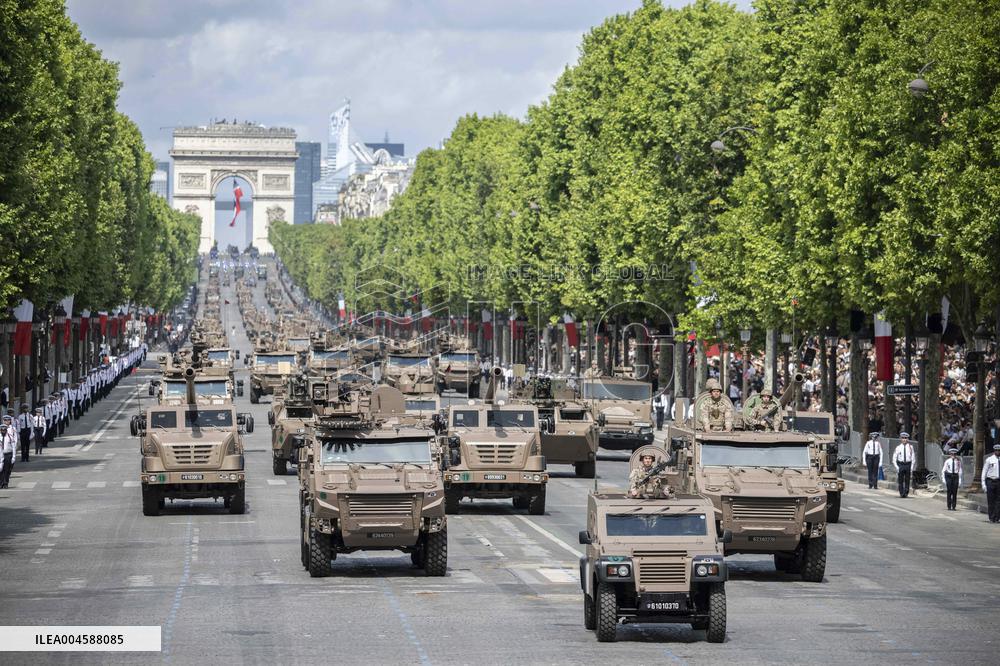 Annual Bastille Day military parade - Paris