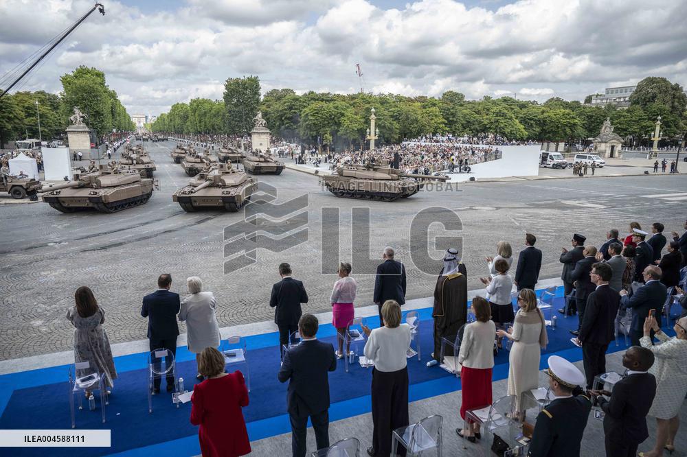 Annual Bastille Day military parade - Paris